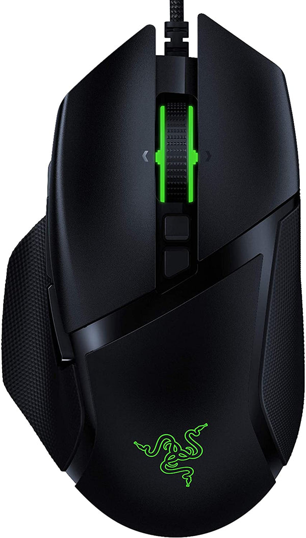 Basilisk V2 Wired Gaming Mouse: 20K DPI Optical Sensor, Fastest Gaming Mouse Switch, Chroma RGB Lighting, 11 Programmable Buttons, Classic Black