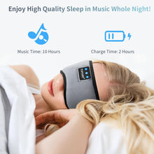 Bluetooth Sleep Eye Mask Wireless Headphones, Sleeping Eye Cover Travel Music Headsets with Microphone Handsfree, Sleep Headphones for Side Sleepers Men Women - Digitxe Electronics